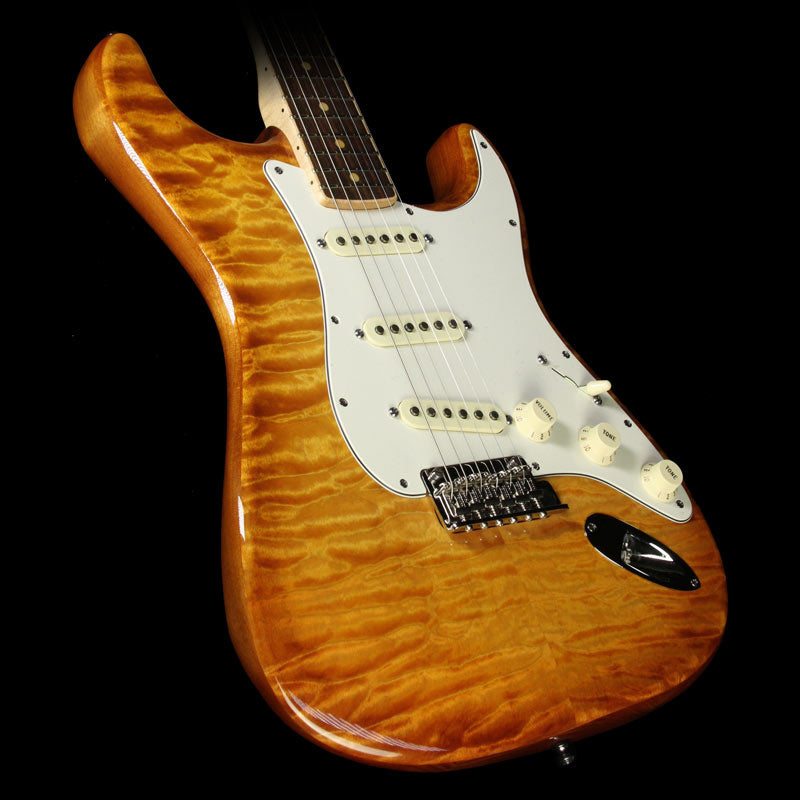 Used 2014 Fender Select Stratocaster Electric Guitar Honey Burst — 1