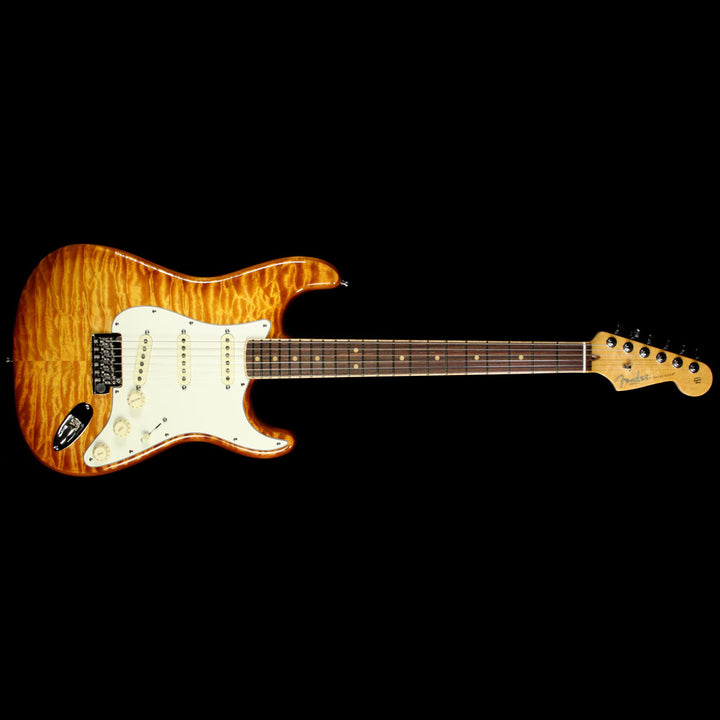 Used 2014 Fender Select Stratocaster Electric Guitar Honey Burst
