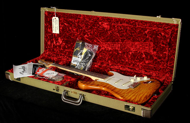 Used 2014 Fender Select Stratocaster Electric Guitar Honey Burst