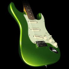 Used 2011 Fender Custom Shop Custom Deluxe Stratocaster Electric Guitar Metallic Lime Green