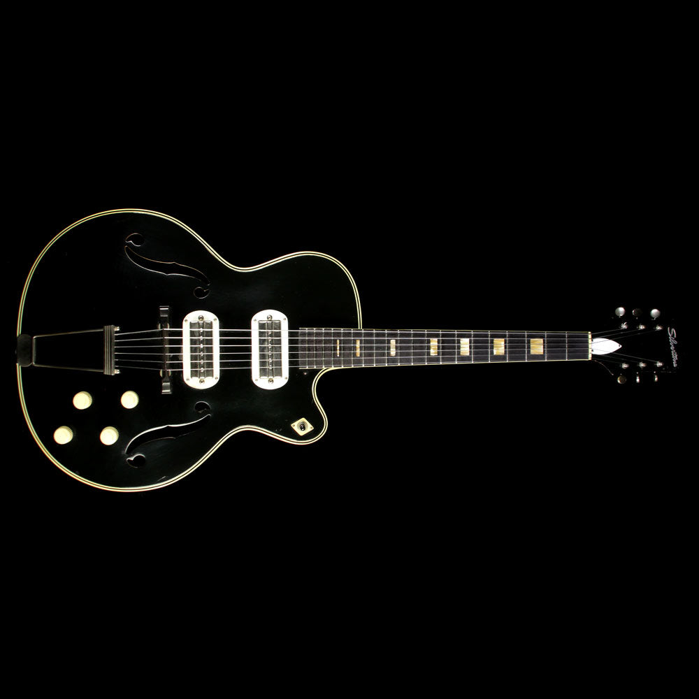 Used 1950's Silvertone Espanada S1384 Electric Guitar Black — 2