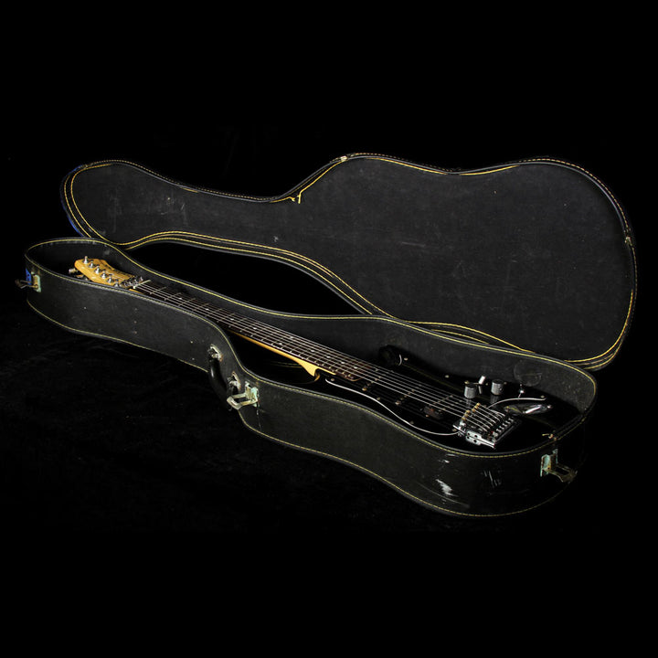 Used 1980's Ovation Ultra GS Electric Guitar Black