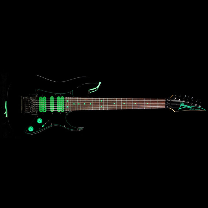 Used 1992 Ibanez UVBK Universe 7-String Electric Guitar Black