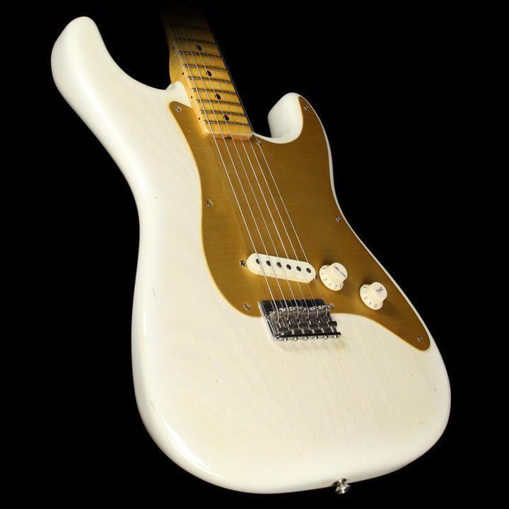 Used 2004 Fender Custom Shop El Cabron Light Relic Electric Guitar Transparent Blonde