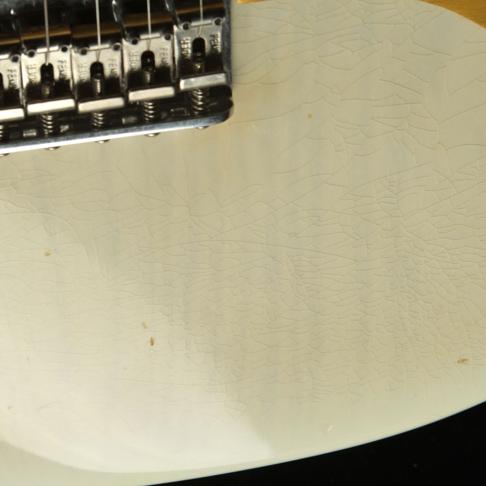 Used 2004 Fender Custom Shop El Cabron Light Relic Electric Guitar Transparent Blonde — 5