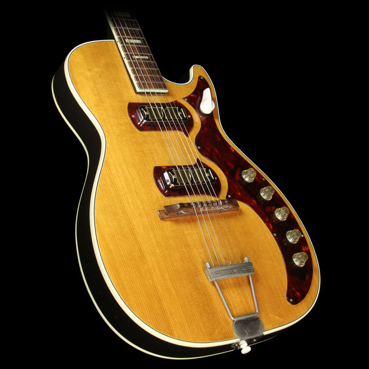 Used 1960's Harmony H-49 Strat-o-Tone Electric Guitar