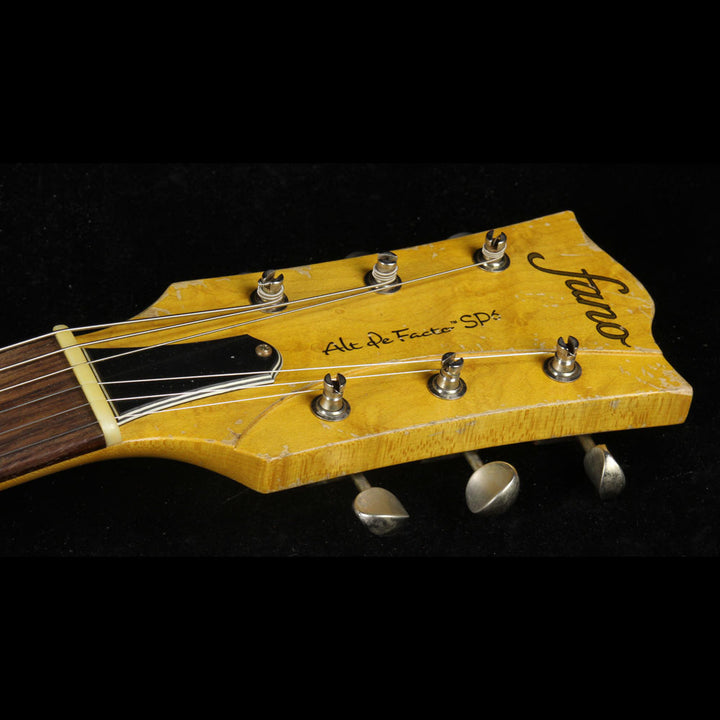 Used Fano Pre-PBG Alt De Facto SP6 Electric Guitar White Blonde