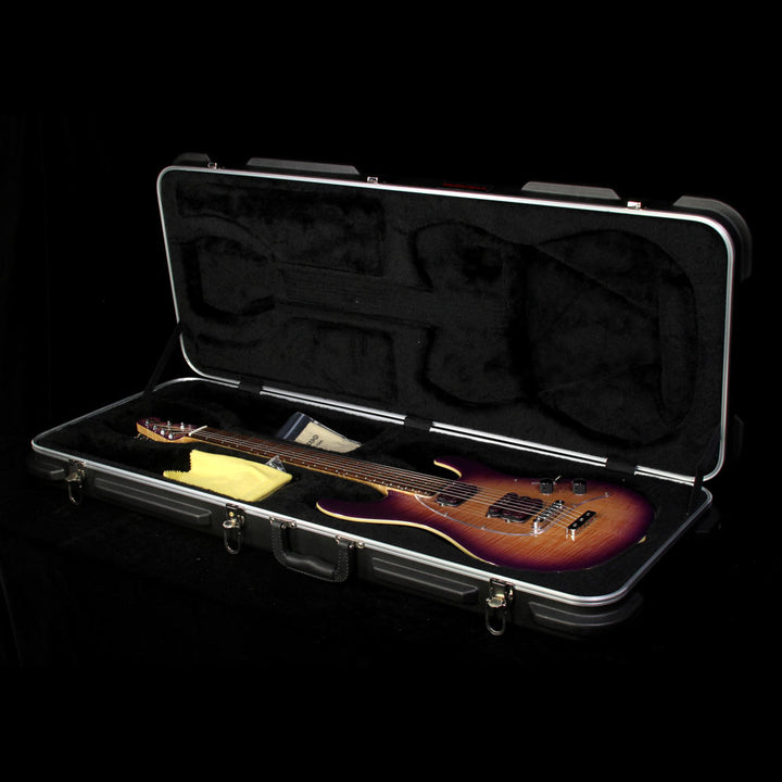 Used Ernie Ball Music Man Steve Morse Y2D Signature Electric Guitar Purple Sunset