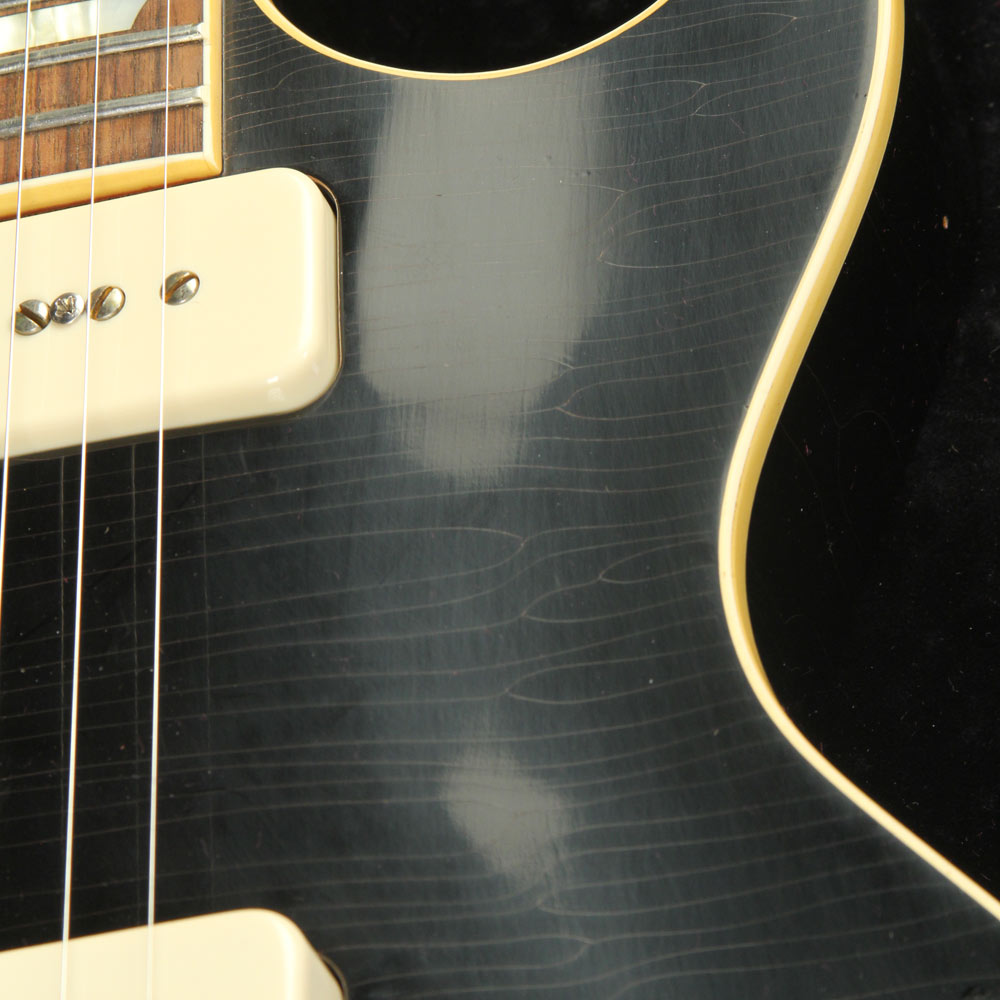 Gibson Custom Shop Historic Select 1956 Les Paul Lightly Aged Electric Guitar Ebony — 4