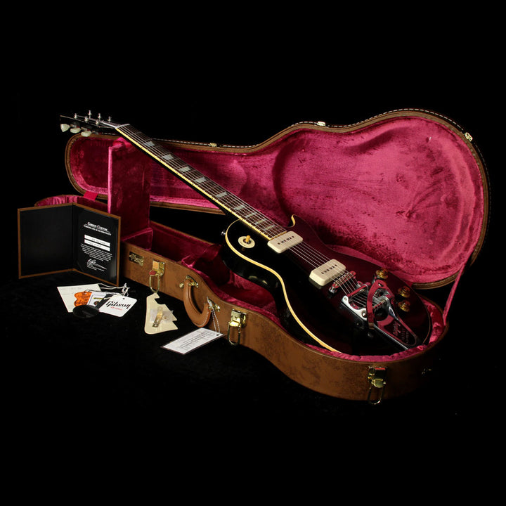 Gibson Custom Shop Historic Select 1956 Les Paul Lightly Aged Electric Guitar Ebony