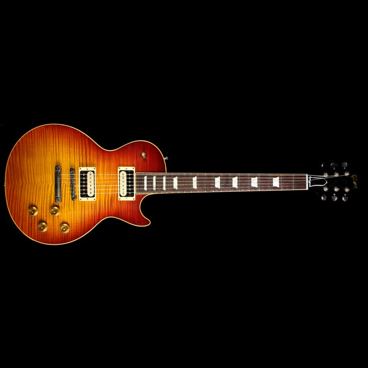 Used 2016 Gibson Custom Shop Historic Select 1959 Les Paul Electric Guitar Dirty Iced Tea Burst