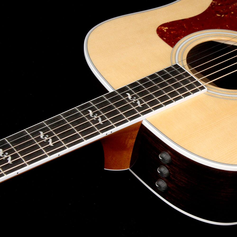Taylor 410e-R LTD Dreadnought Acoustic Natural — 5
