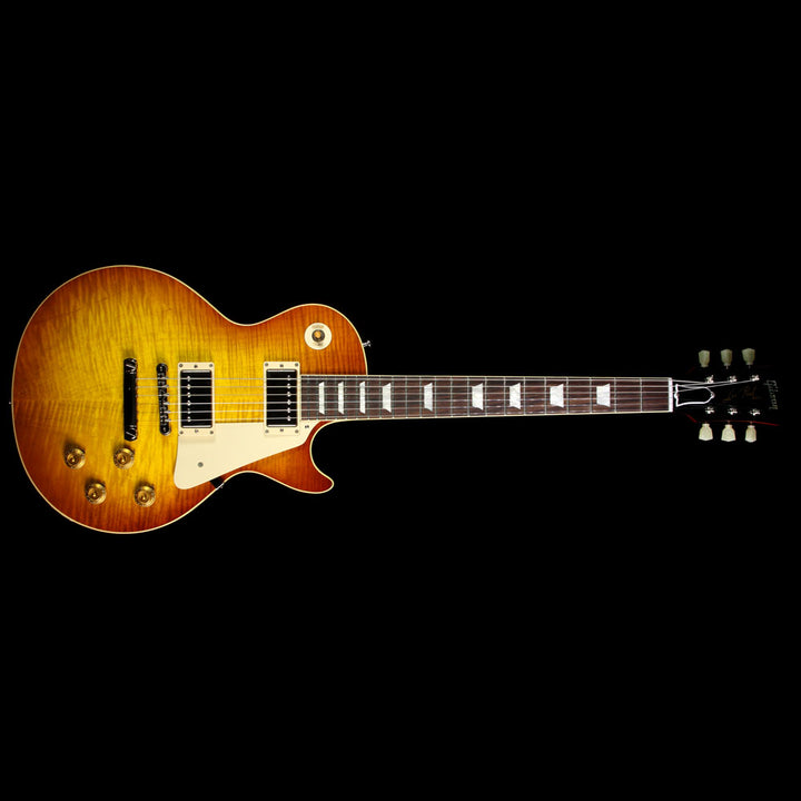 Gibson Custom Shop Standard Historic 1958 Les Paul Reissue Electric Guitar Sunrise Tea Burst