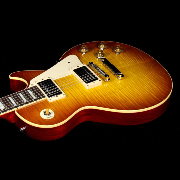 Gibson Custom Shop Standard Historic 1958 Les Paul Reissue Electric Guitar Sunrise Tea Burst