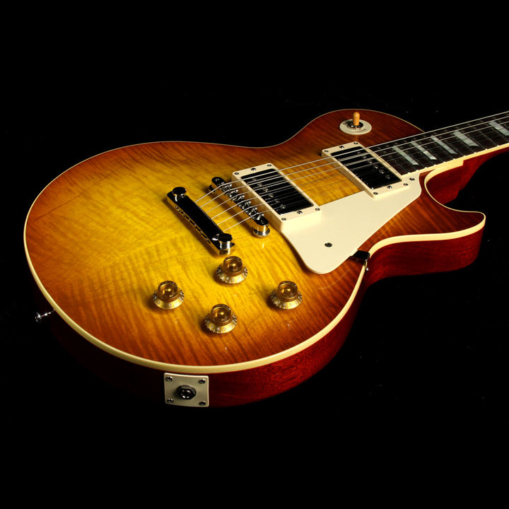 Gibson Custom Shop Standard Historic 1958 Les Paul Reissue Electric Guitar Sunrise Tea Burst