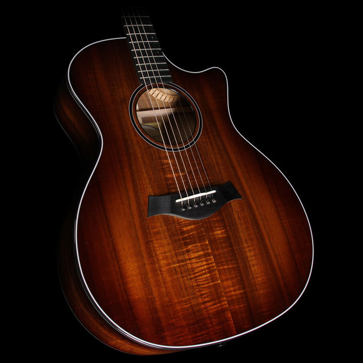 Taylor Custom 714ce Koa Music Zoo Exclusive Acoustic/Electric Guitar Shaded Edgeburst