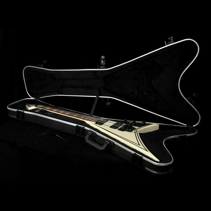 Used Jackson Rhoads RR5 Electric Guitar Cream with Black Pinstripes
