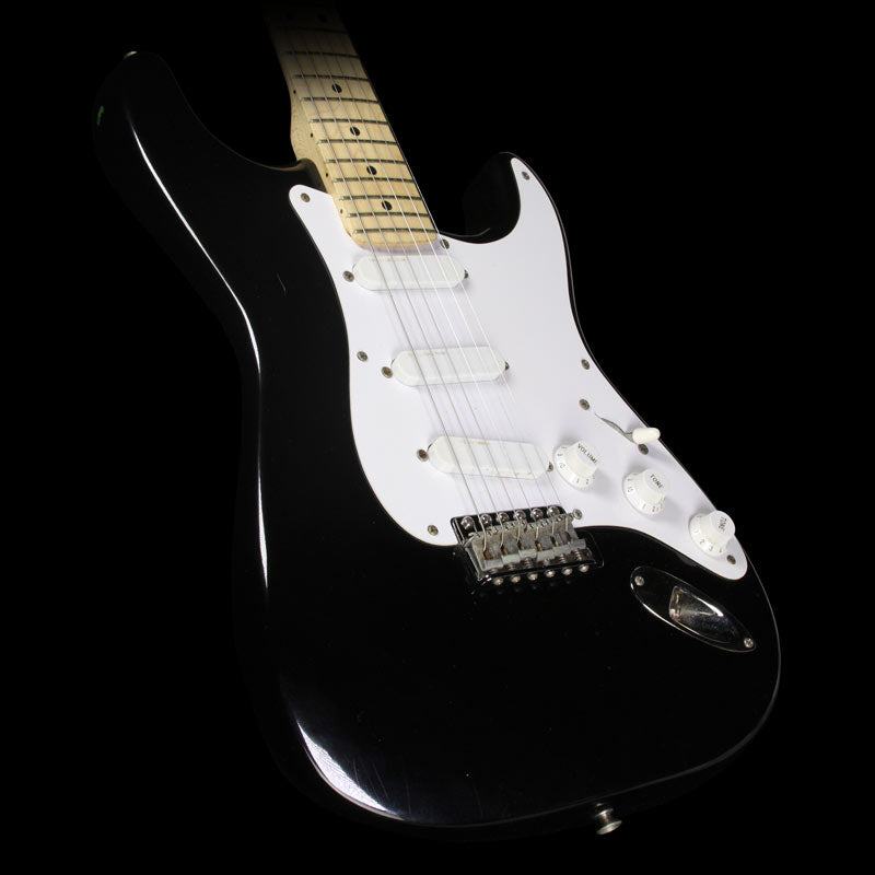 Used 1991 Fender Eric Clapton Stratocaster Electric Guitar Black