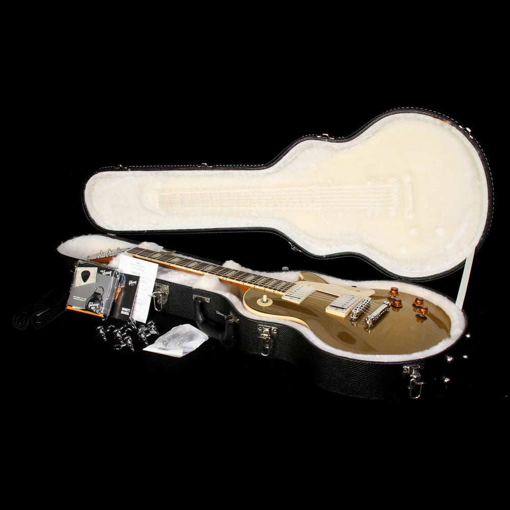 Used 2012 Gibson Les Paul Standard Electric Guitar Goldtop — 5