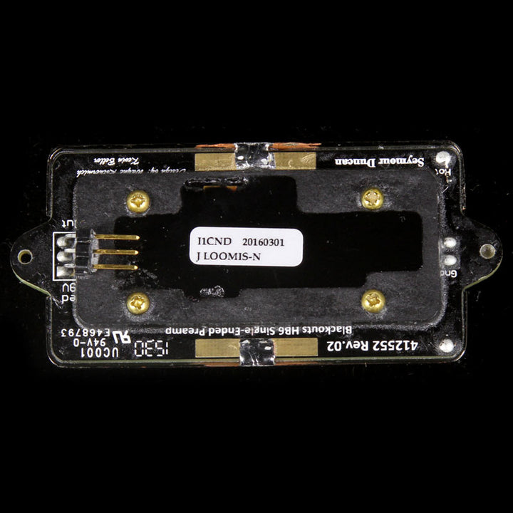 Seymour Duncan Jeff Loomis Signature Blackouts Neck Pickup (Black)