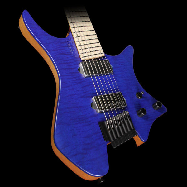 Used Strandberg US Custom Shop Boden CL7 Chris Letchford Custom Shop Electric Guitar Solid Blue