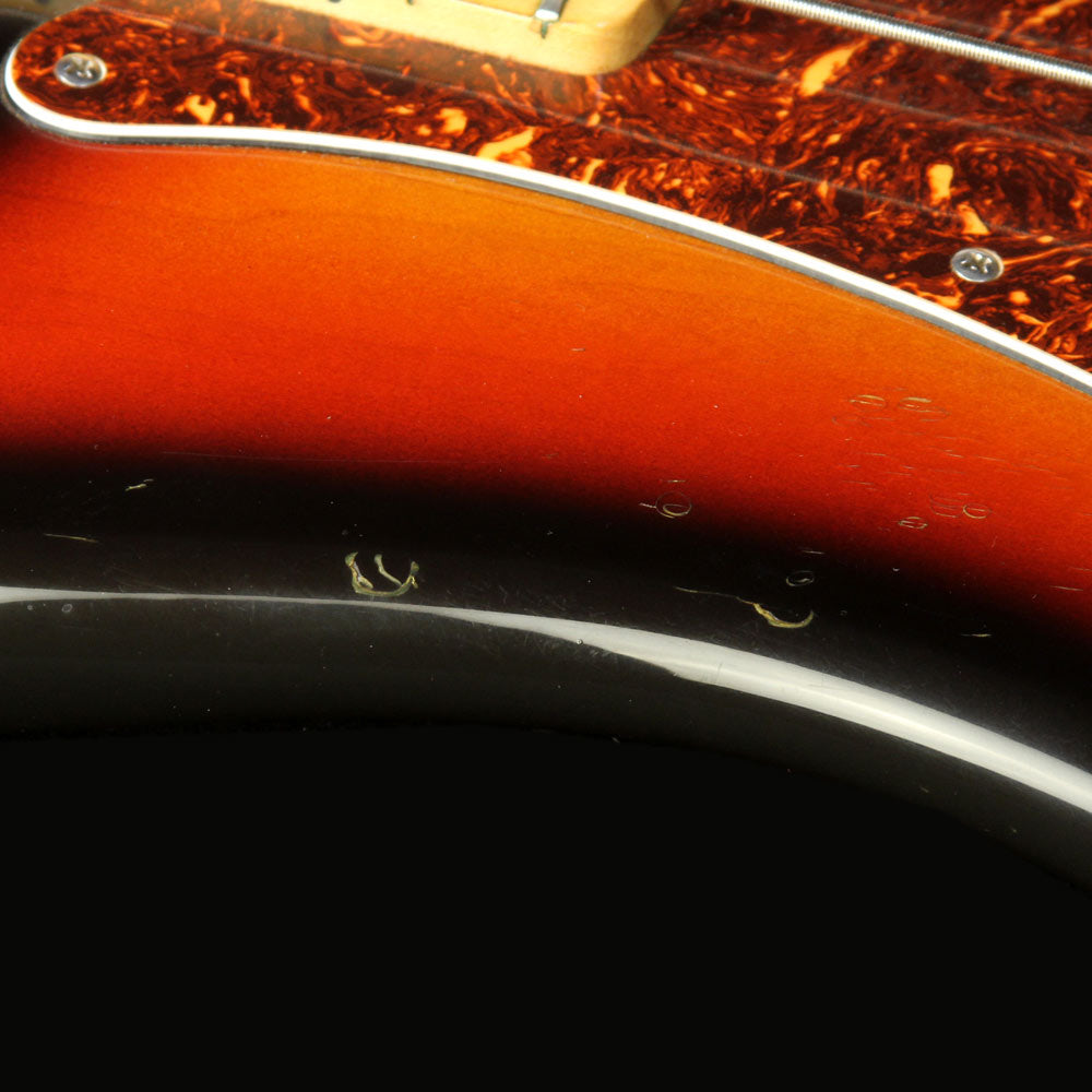 Used 1976 Fender Precision Bass with A-Neck Profile Electric Bass Sunburst — 5