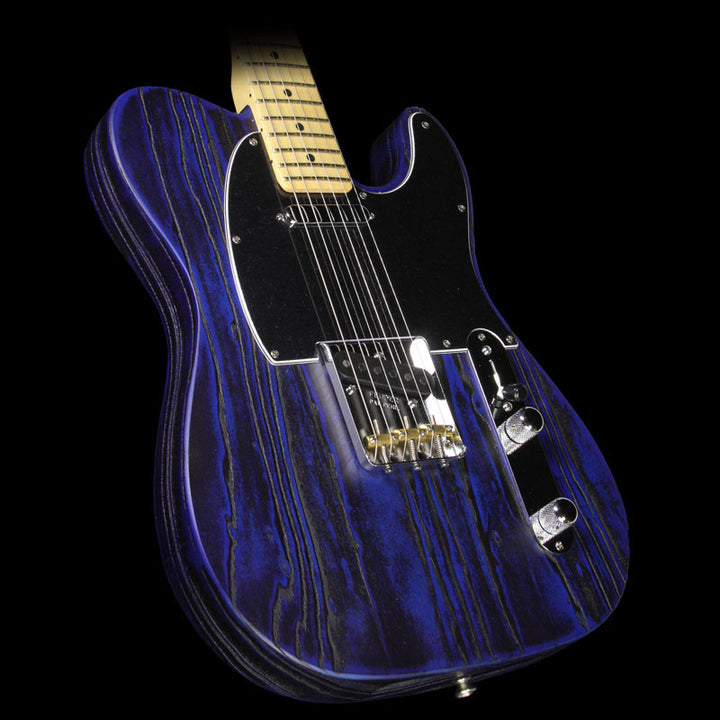 Used 2014 Fender Limited Edition Sandblasted Telecaster Electric Guitar Sapphire Blue