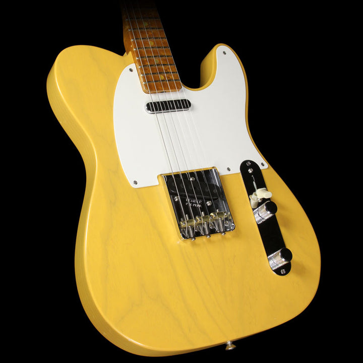 Fender Custom Shop Masterbuilt Dennis Galuszka Roasted '50s Telecaster Closet Classic Electric Guitar Butterscotch