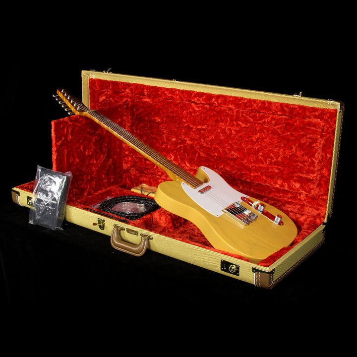Fender Custom Shop Masterbuilt Dennis Galuszka Roasted '50s Telecaster Closet Classic Electric Guitar Butterscotch