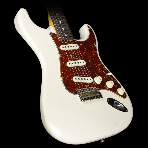 Fender Custom Shop Builder Select Yuriy Shishkov 1963 Stratocaster Electric Guitar Arctic White
