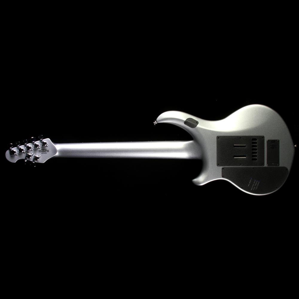 Used Ernie Ball Music Man John Petrucci Majesty 7 Seven-String Electric Guitar Silver Lining — 3