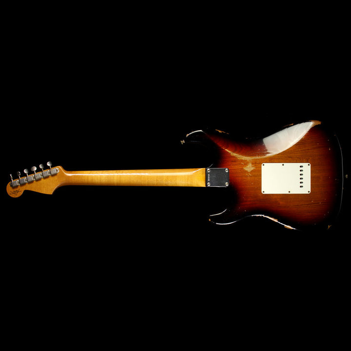 Used 2016 Fender Custom Shop '60s Roasted Ash Stratocaster Relic Electric Guitar Relic 3-Tone Sunburst