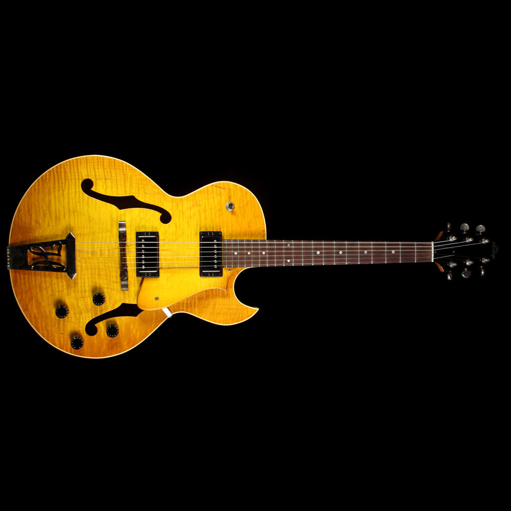 Used 1998 Heritage H575 Semi-Hollowbody Electric Guitar Vintage Sunburst — 2