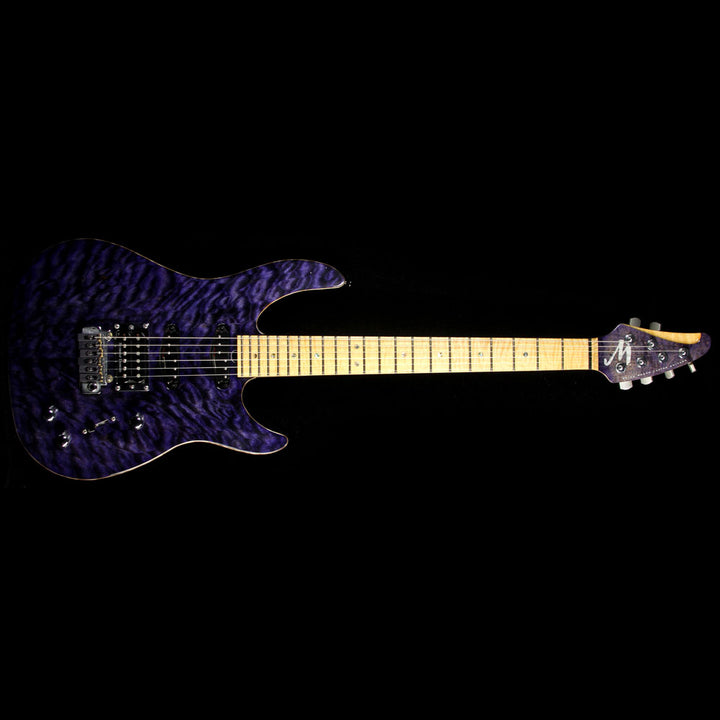 Used 2008 Brian Moore C90P Electric Guitar Transparent Purple