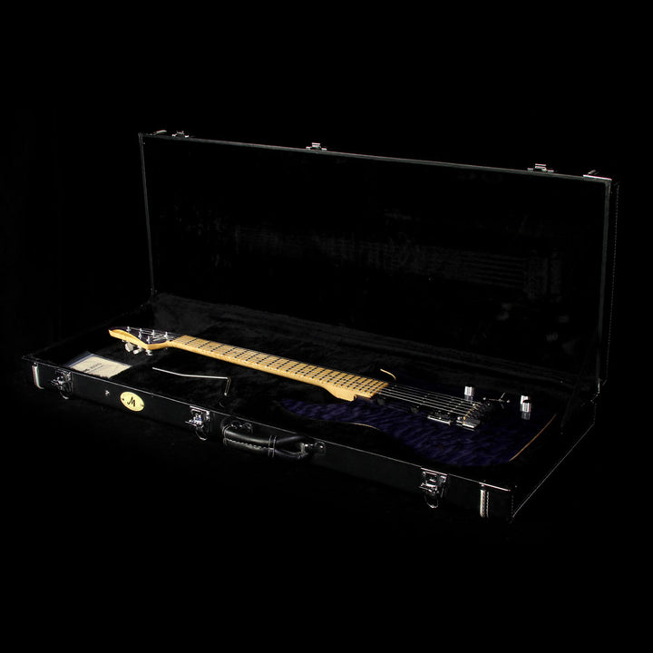 Used 2008 Brian Moore C90P Electric Guitar Transparent Purple