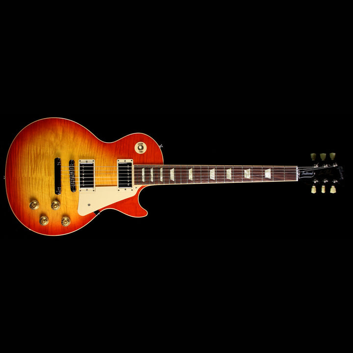 Used 2012 Gibson Les Paul Traditional Electric Guitar Heritage Cherry Sunburst