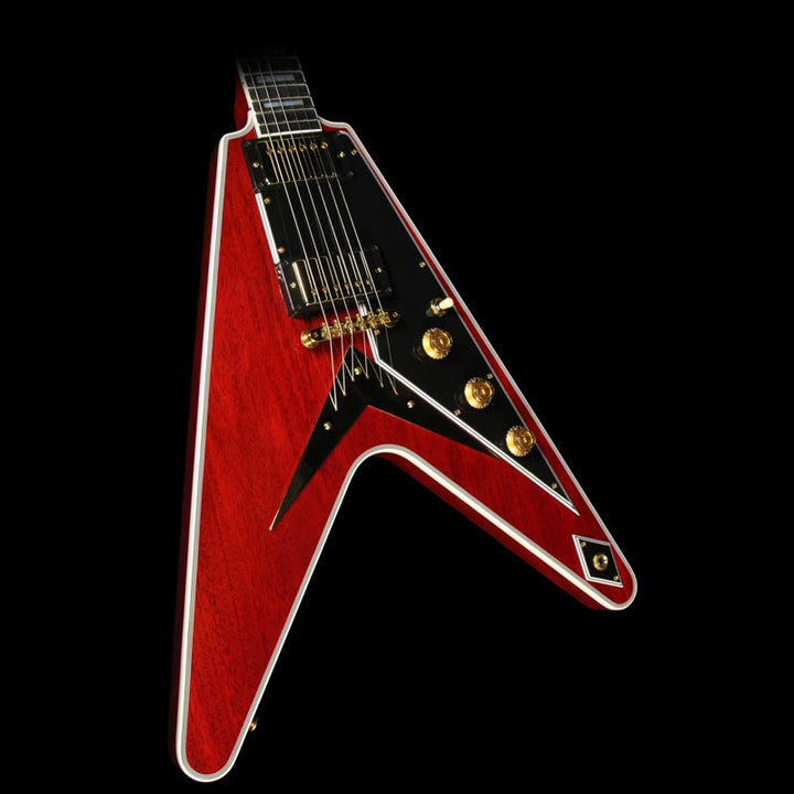 Gibson Custom Shop Flying V Custom Electric Guitar Faded Cherry