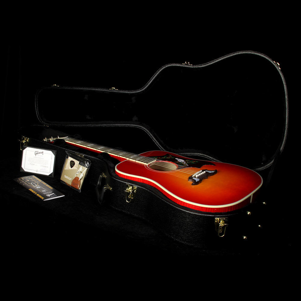 Gibson Montana Dove Acoustic Guitar Heritage Cherry Sunburst — 4