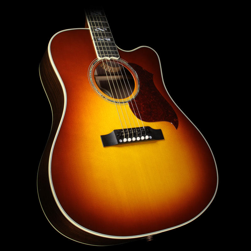 Gibson Montana Songwriter Cutaway Progressive Acoustic Guitar Autumn Burst — 1