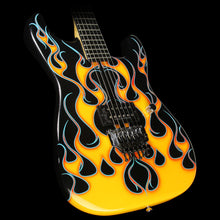 Used 2008 Wayne Rock Legend Electric Guitar Black Flame