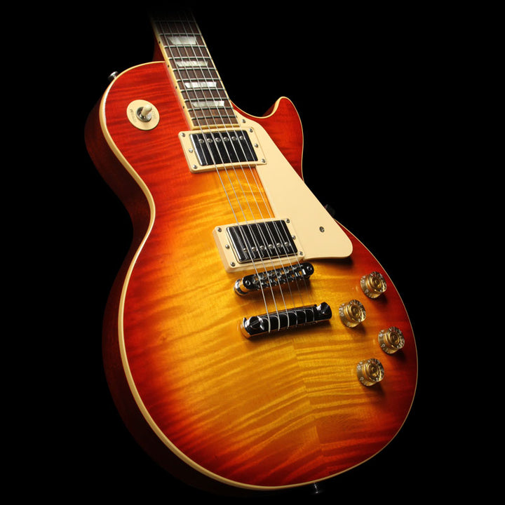 Used 2008 Gibson Les Paul Traditional Premium Plus Electric Guitar Heritage Cherry Sunburst