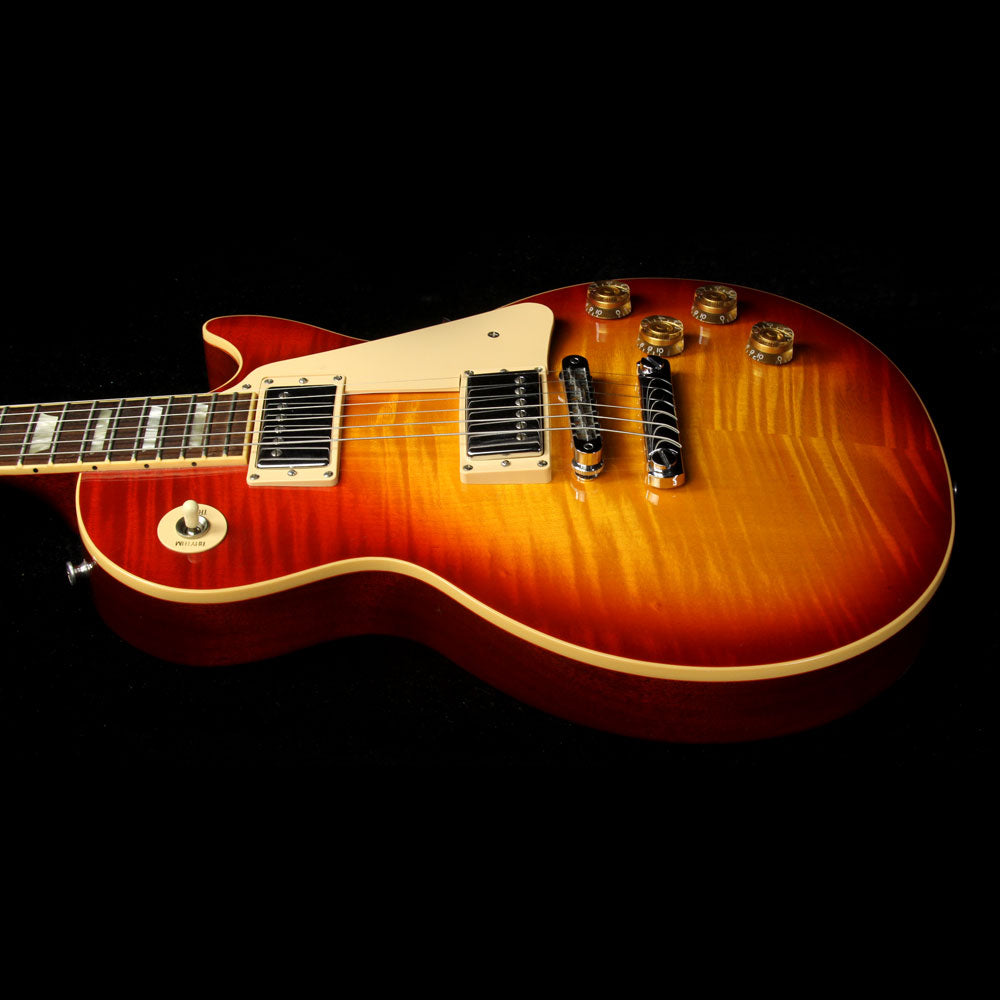 Used 2008 Gibson Les Paul Traditional Premium Plus Electric Guitar Heritage Cherry Sunburst — 6