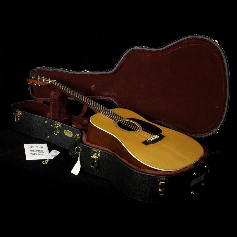 Used 2007 Martin Elvis D-28M Acoustic Guitar Natural — 6