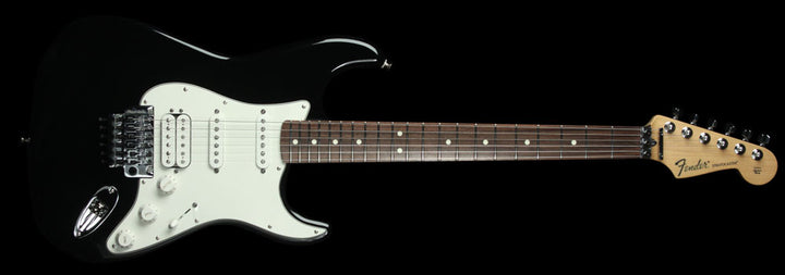Used Fender Standard Stratocaster HSS Floyd Rose Electric Guitar Black