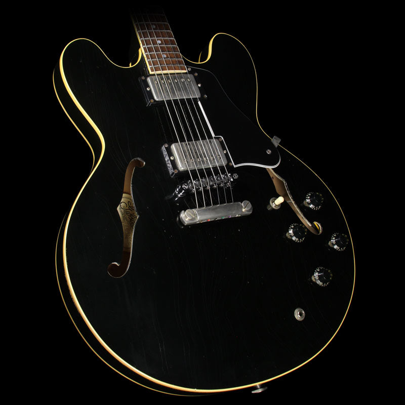 Used 1982 Gibson ES-335 Dot Electric Guitar Ebony — 1