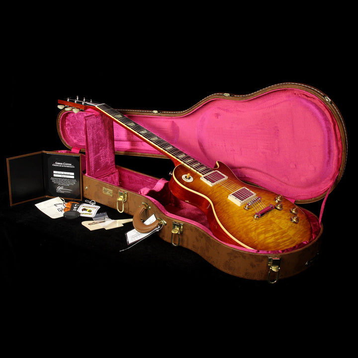 Used 2014 Gibson Custom Shop '59 Les Paul Gloss Electric Guitar Iced Tea