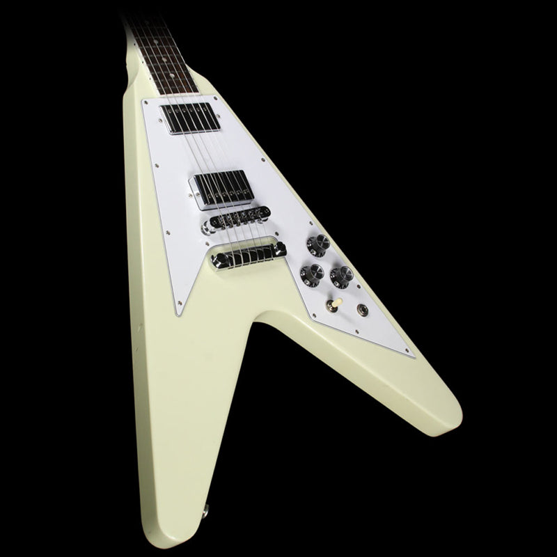 Used 2014 Gibson 120th Anniversary Flying V Electric Guitar Alpine White — 1