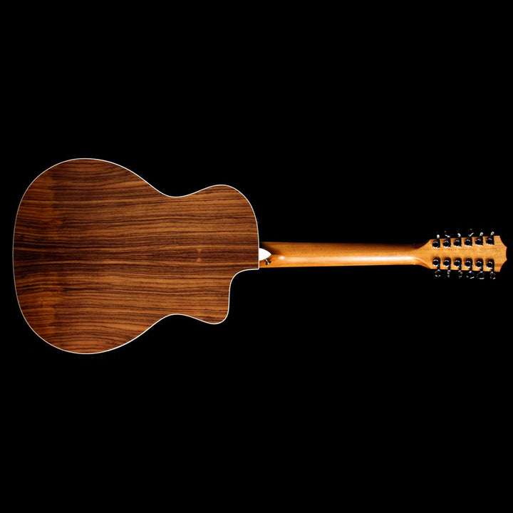 Taylor 254ce-DLX 12-String Grand Auditorium Left-Handed Acoustic Guitar Natural