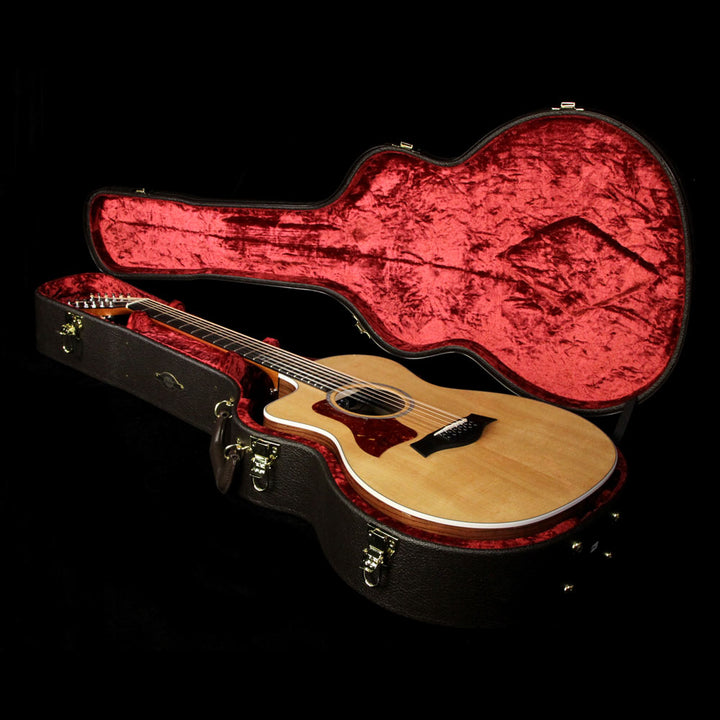 Taylor 254ce-DLX 12-String Grand Auditorium Left-Handed Acoustic Guitar Natural