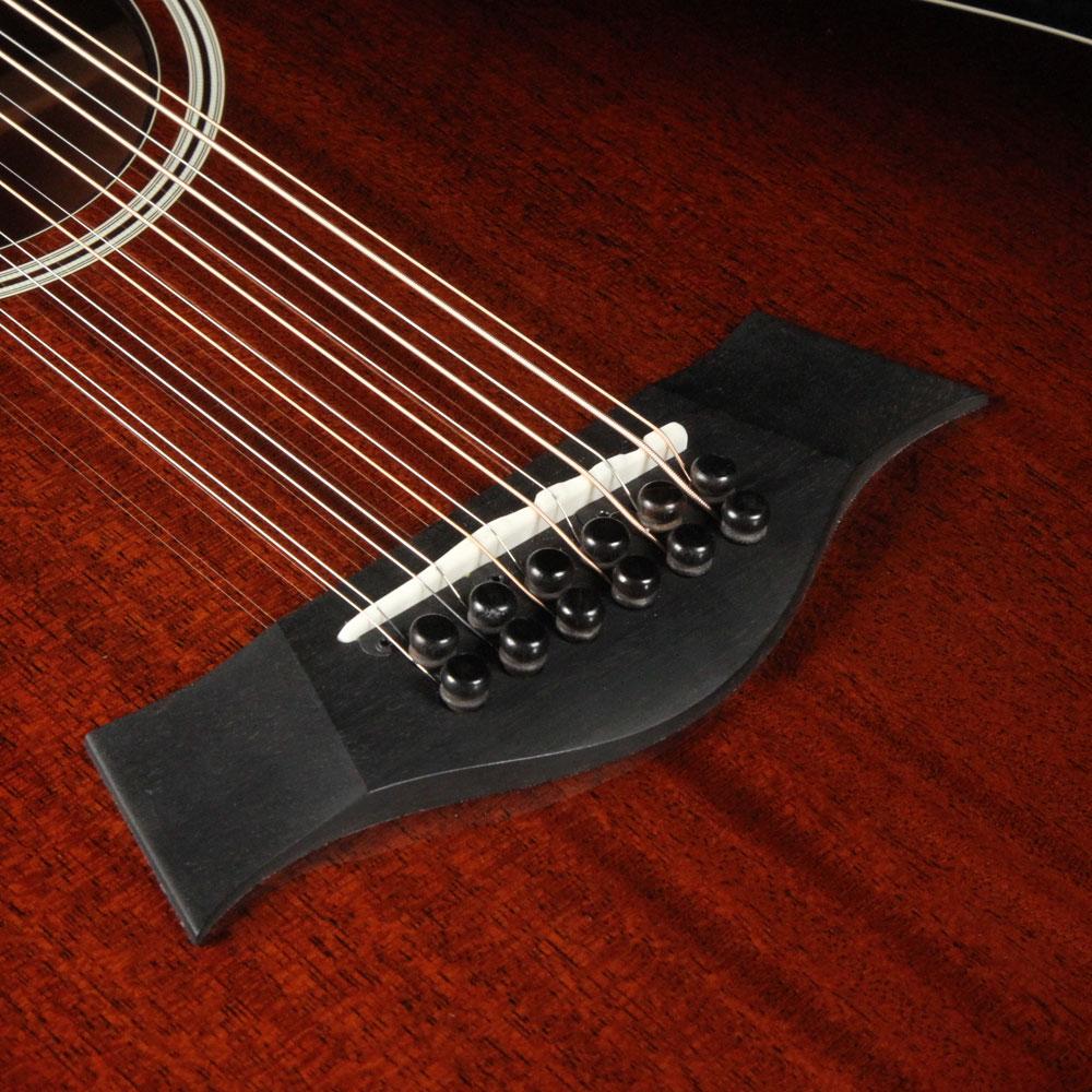 Taylor 562ce 12-Fret Grand Concert 12-String Left-Handed Acoustic Guitar Shaded Edgeburst — 5